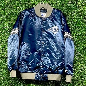 STARTER (ST. LOUIS RAMS) 🐏 SATIN JACKET